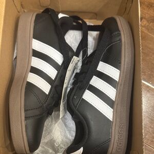 Adidas Classic Black and White Shoes